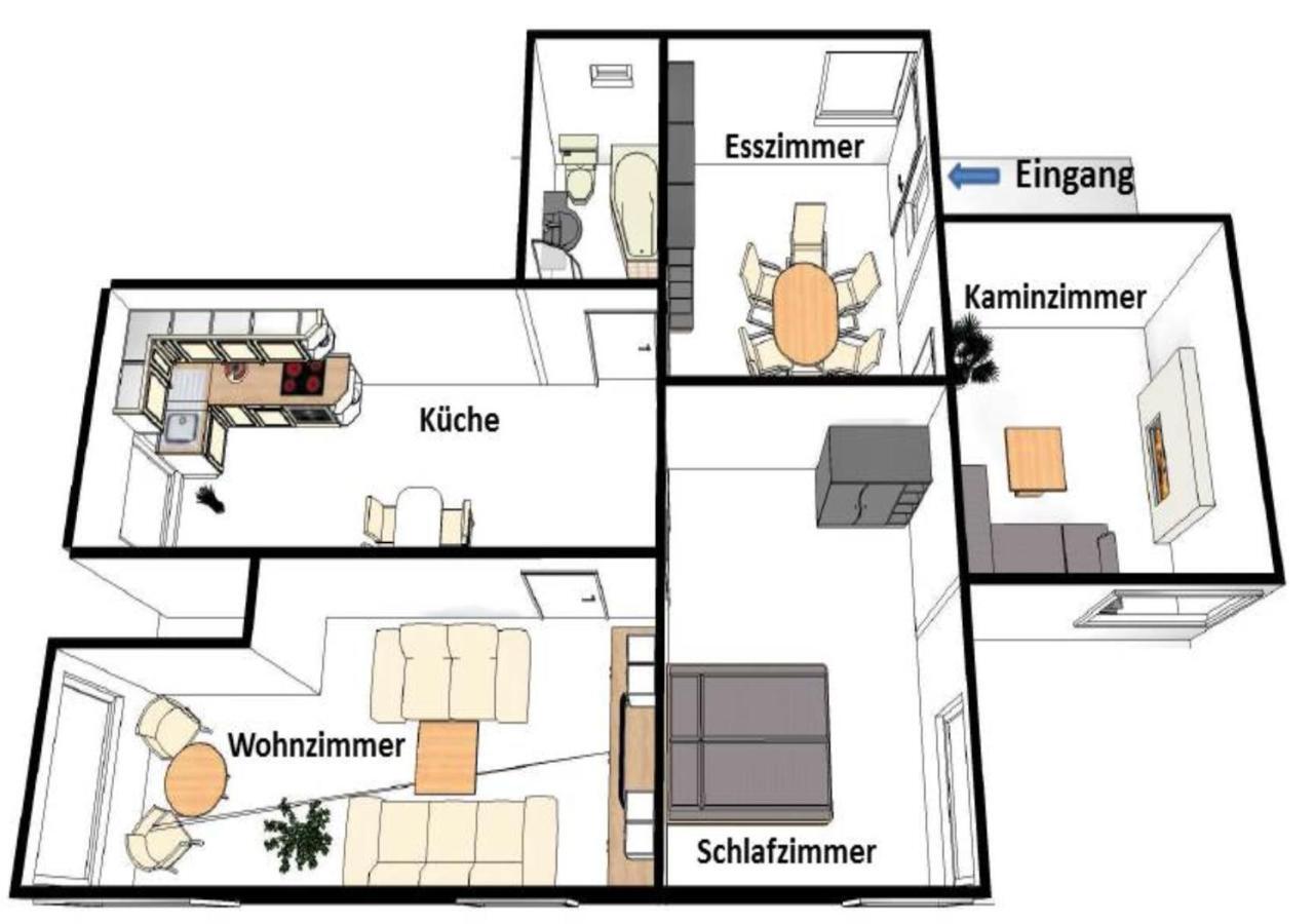Ferienwohnung Deutschmann Dahlen Exteriör bild